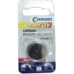 Foto van Conrad energy lir2450 oplaadbare knoopcel lir2450 lithium 120 mah 3.6 v 1 stuk(s)