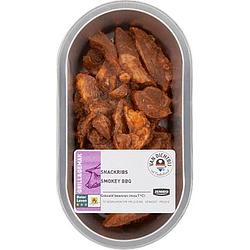 Foto van Jumbo snackribs smokey bbq ca. 200g aanbieding bij jumbo | diverse soorten