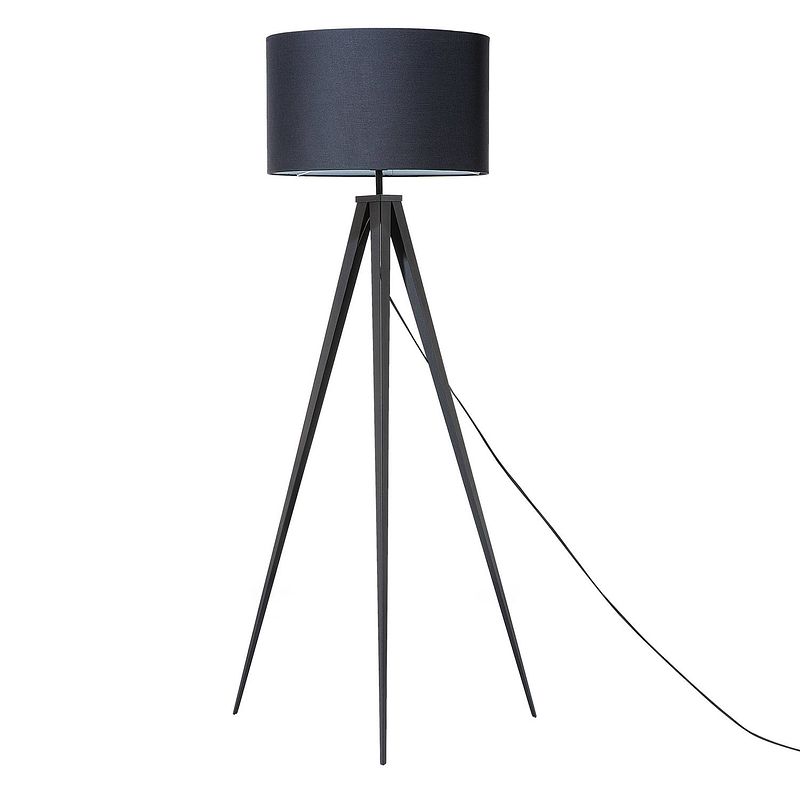 Foto van Beliani stiletto staande lamp metaal 62 x 62 cm