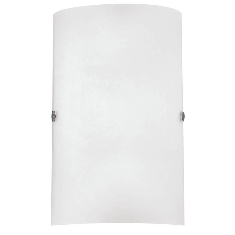 Foto van Eglo troy 3 wandlamp - e14 - 18 cm - nikkelmat