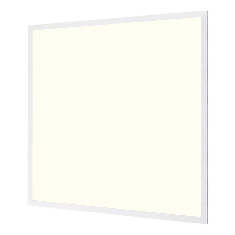 Foto van Led paneel - aigi - 60x60 natuurlijk wit 4000k - 32w high lumen - inbouw vierkant - inclusief stekker - mat wit -