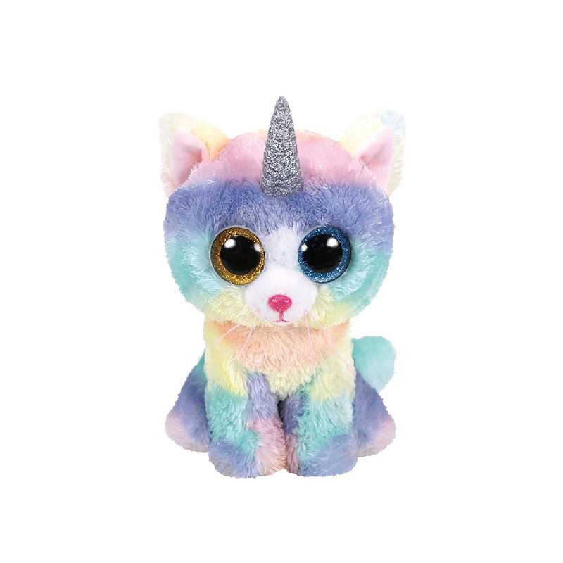 Foto van Ty beanie boo knuffel heather - 15 cm