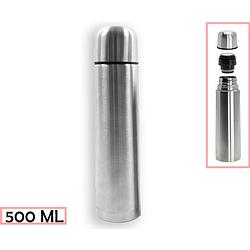 Foto van Thermos isoleerfles 500 ml - zilver