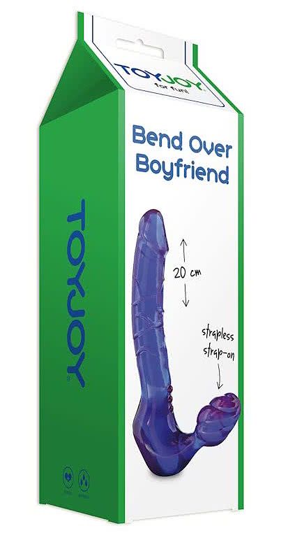 Foto van Toyjoy strapless stran-on bend over boyfriend purple