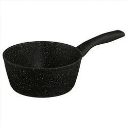 Foto van Steelpan/sauspan - alle kookplaten geschikt - zwart - dia 18 cm - steelpannen