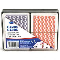 Foto van Speelkaarten in doos 2 sets