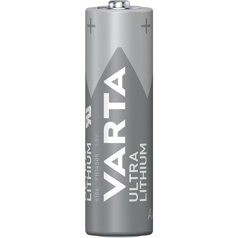 Foto van Varta lithium aa bli 2 aa batterij (penlite) lithium 2900 mah 1.5 v 2 stuk(s)