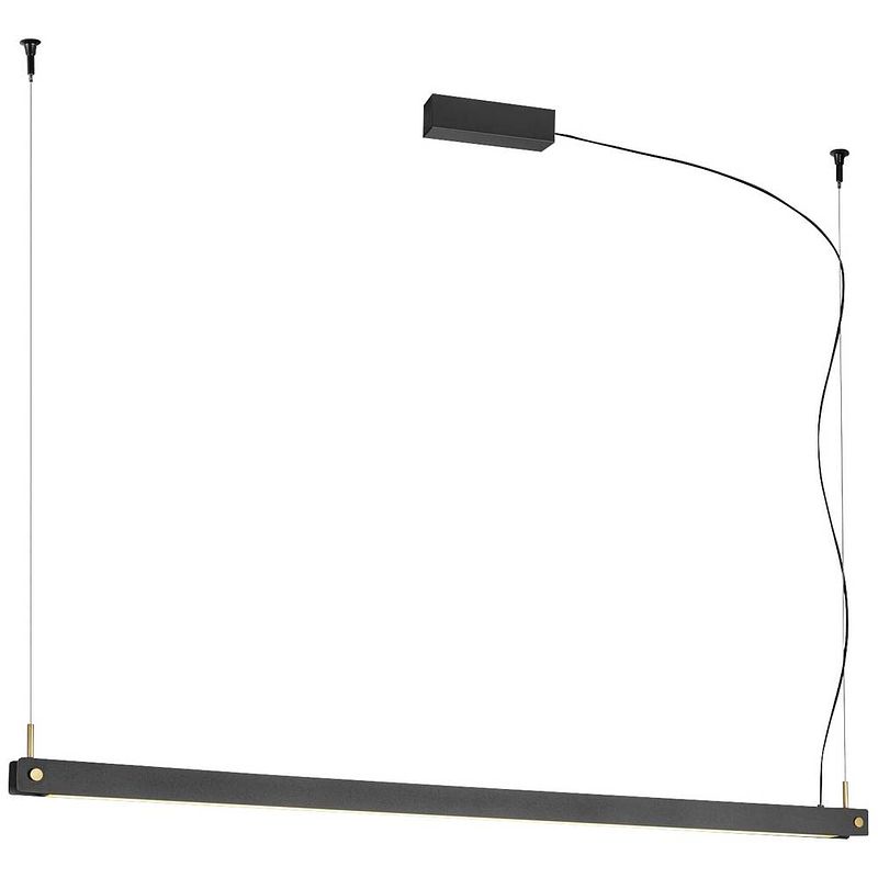 Foto van Slv noya 1003530 led-hanglamp led vast ingebouwd 28 w wit