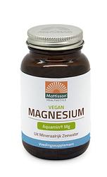 Foto van Mattisson healthstyle vegan aquamin magnesium capsules