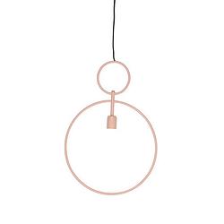 Foto van Light & living - hanglamp dorina - 40x4x57 - roze