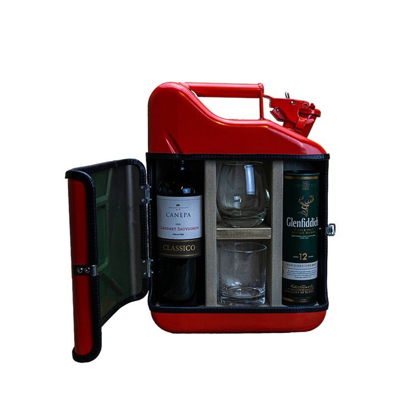 Foto van His & hers giftset - rood - jerrycan