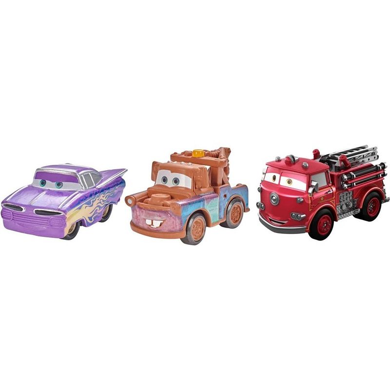 Foto van Disney cars 3 min-racers staal 4 cm 3-delig (flg68)