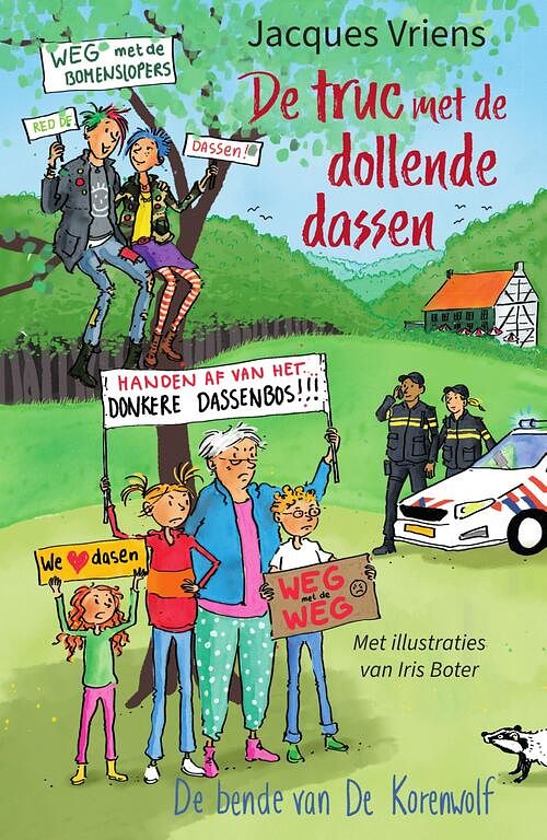 Foto van De truc met de dollende dassen - jacques vriens - ebook (9789000383139)