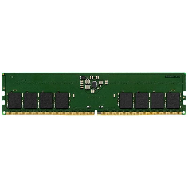 Foto van Kingston valueram werkgeheugenset voor pc ddr5 32 gb 2 x 16 gb non-ecc 4800 mhz 288-pins dimm cl40 kvr48u40bs8k2-32