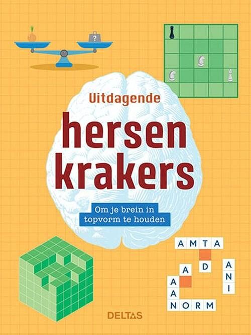 Foto van Uitdagende hersenkrakers - paperback (9789044763157)