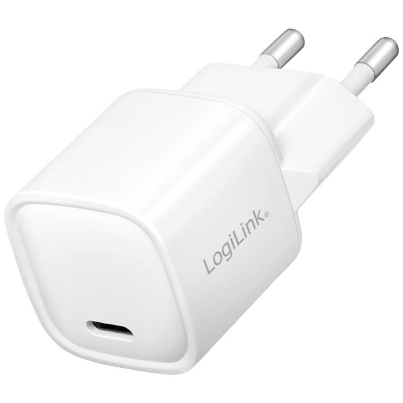 Foto van Logilink pa0278 pa0278 usb-oplader binnen, thuis uitgangsstroom (max.) 3 a 1 x usb-c bus (power delivery) usb power delivery (usb-pd)