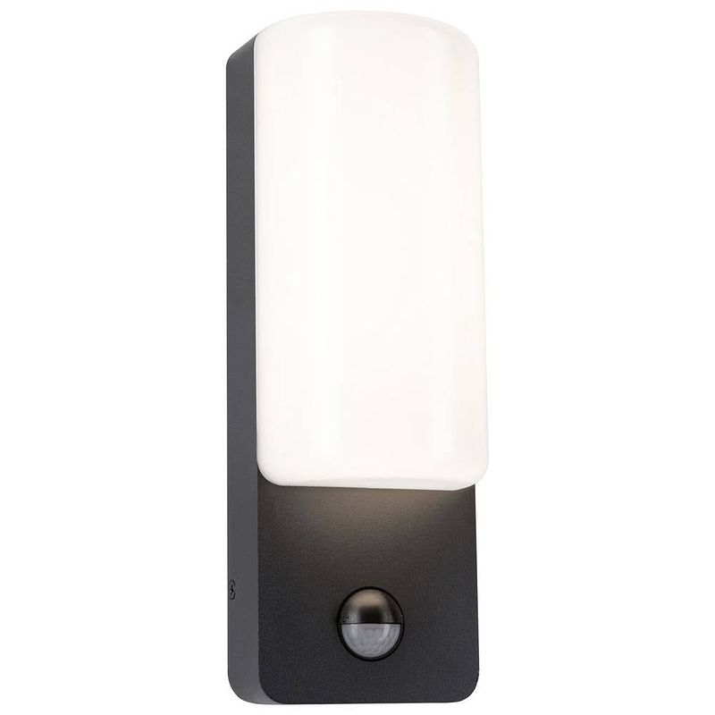 Foto van Paulmann bonnie pir 94851 led-buitenlamp (wand) led 8.5 w antraciet