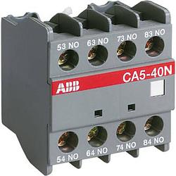 Foto van Abb ca5-31n hulpcontactblok voor bescherming 2 stuk(s) 3x no, 1x nc