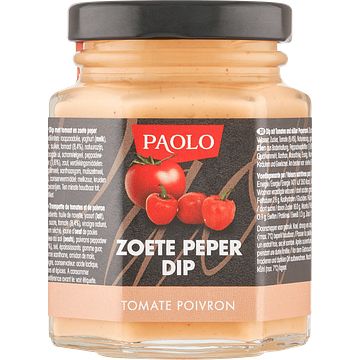 Foto van Paolo zoete peper tomaat dip 100g bij jumbo