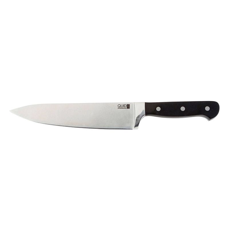 Foto van Koksmes quid professional inox chef black metaal 20 cm (pack 6x)