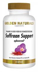 Foto van Golden naturals saffraan formule capsules