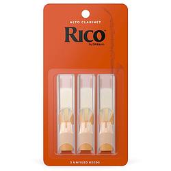 Foto van D'saddario woodwinds rico alto clarinet reeds 2.0 voor altklarinet (3 stuks)