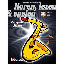 Foto van De haske horen, lezen & spelen complete uitgave altsaxofoon lesmethode