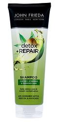 Foto van John frieda detox & repair shampoo