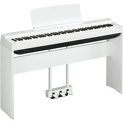 Foto van Yamaha p125a wh set digitale piano wit