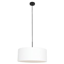 Foto van Steinhauer hanglamp sparkled light 8154 zwart witte kap