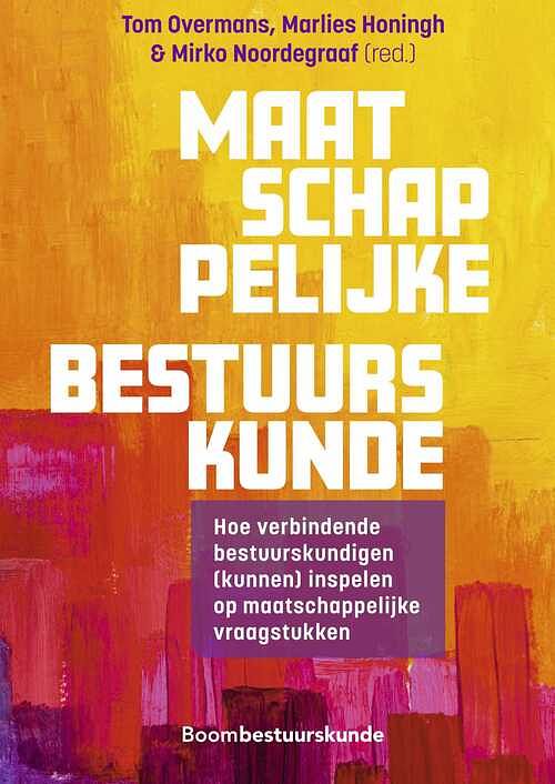 Foto van Maatschappelijke bestuurskunde - ebook (9789400112339)