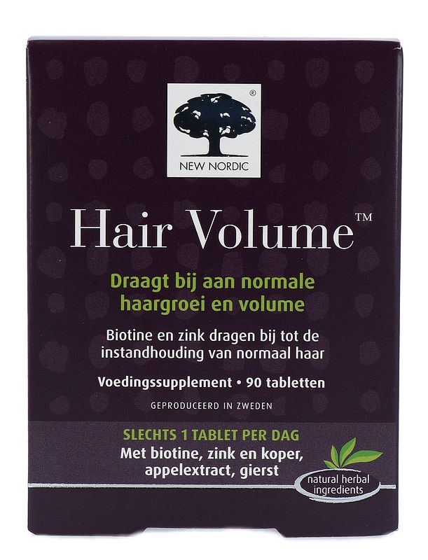 Foto van New nordic hair volume tabletten