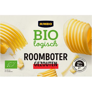 Foto van Jumbo biologisch roomboter gezouten 250g