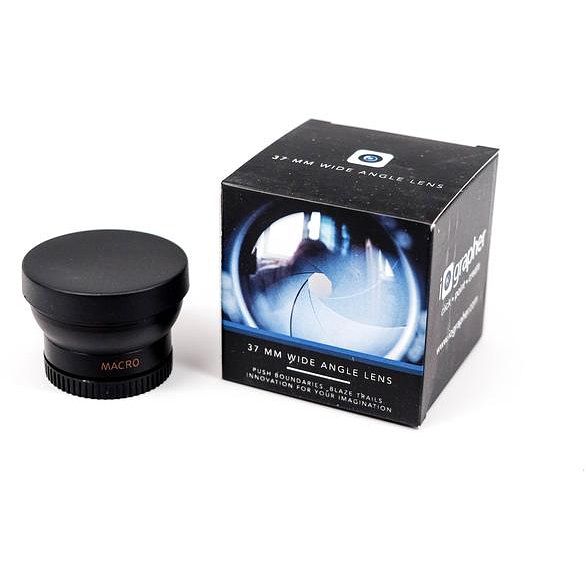 Foto van Iographer wide angle lens - 37 mm voor ipad en iphone