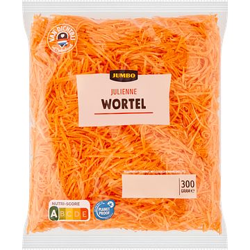 Foto van Jumbo julienne wortel voordeelverpakking 300g