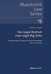 Foto van Van legal realism naar legal big data - frans leeuw - ebook (9789460944376)