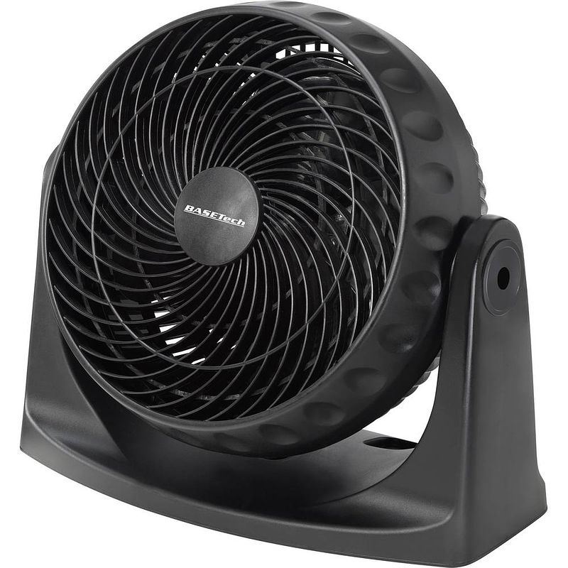 Foto van Basetech af-20a tafelventilator 30 w (ø x h) 18 cm x 26 cm zwart