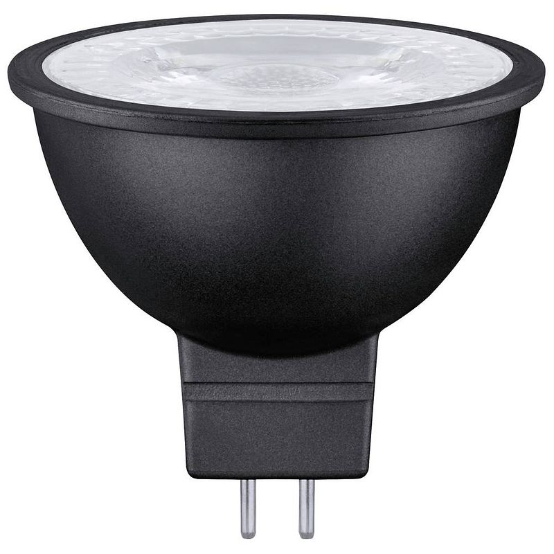 Foto van Paulmann 28757 led-lamp energielabel g (a - g) gu5.3 6.5 w warmwit (ø x h) 50 mm x 48 mm 1 stuk(s)