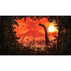 Foto van Komar brachiosaurus panorama vlies fotobehang 500x280cm 10-banen