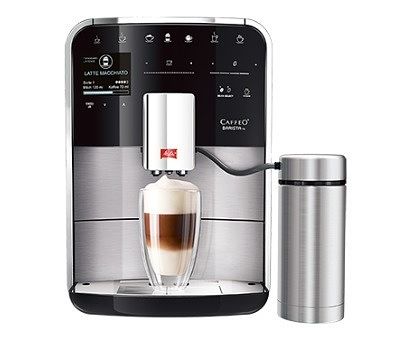 Foto van Melitta caffeo barista f860-100 ts smart sst volautomaat zwart