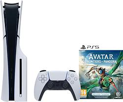Foto van Playstation 5 slim disc edition + avatar: frontiers of pandora