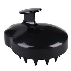 Foto van Lyvion silicone massage borstel - zwart