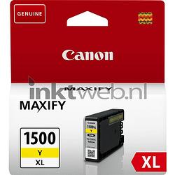 Foto van Canon pgi-1500xl geel cartridge