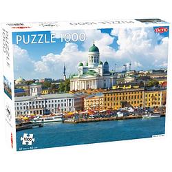 Foto van Tactic legpuzzel helsinki aanzicht karton 67 x 48 cm 1000 stukjes