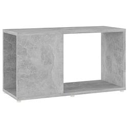 Foto van The living store tv-kast - betongrijs - 60 x 24 x 32 cm - spaanplaat