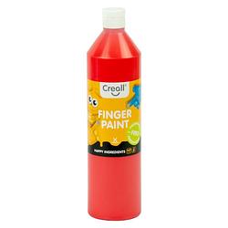 Foto van Creall vingerverf conserveringsvrij rood, 750ml