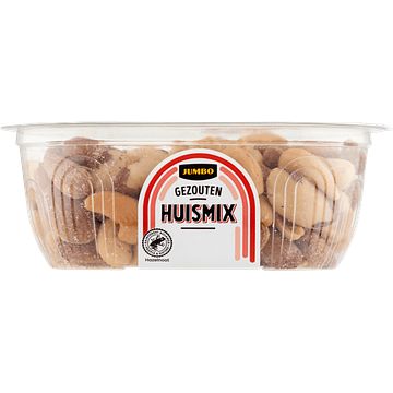 Foto van Jumbo gezouten huismix 175g aanbieding bij jumbo | cup of zak a 110350 gram