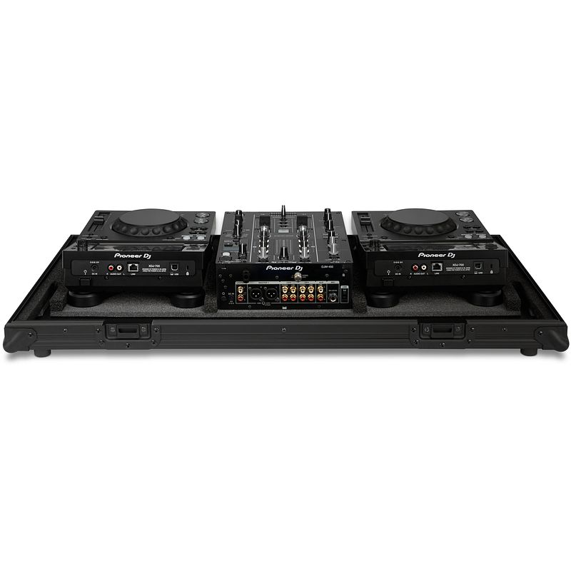 Foto van Pioneer dj flt-450sys flightcase voor xdj-700, djm-250mk2, djm-450