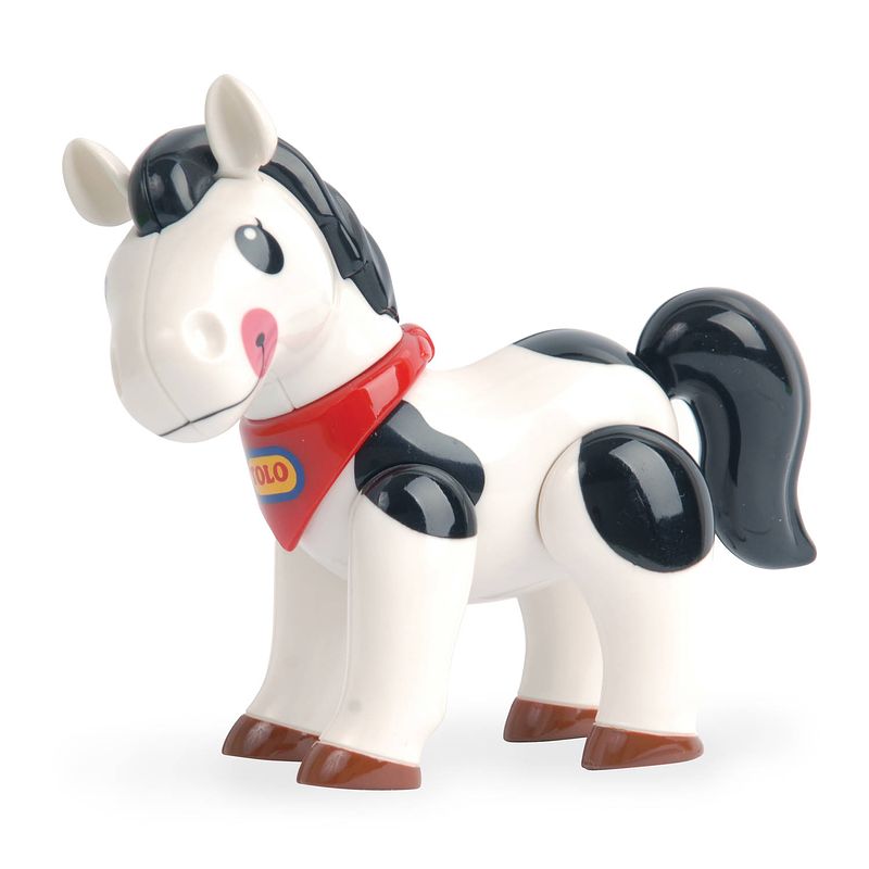 Foto van Tolo toys tolo first friends speelgoeddier paard - bont