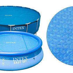 Foto van Intex solar afdekzeil voor zwembad - 244/206 cm - blauw